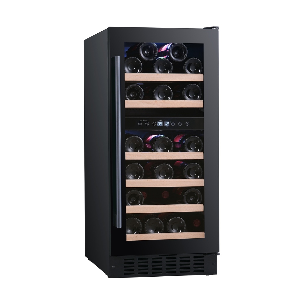 Temptech PRESQ38DB-24 Weinschrank 2 Zonen - 32 Flaschen