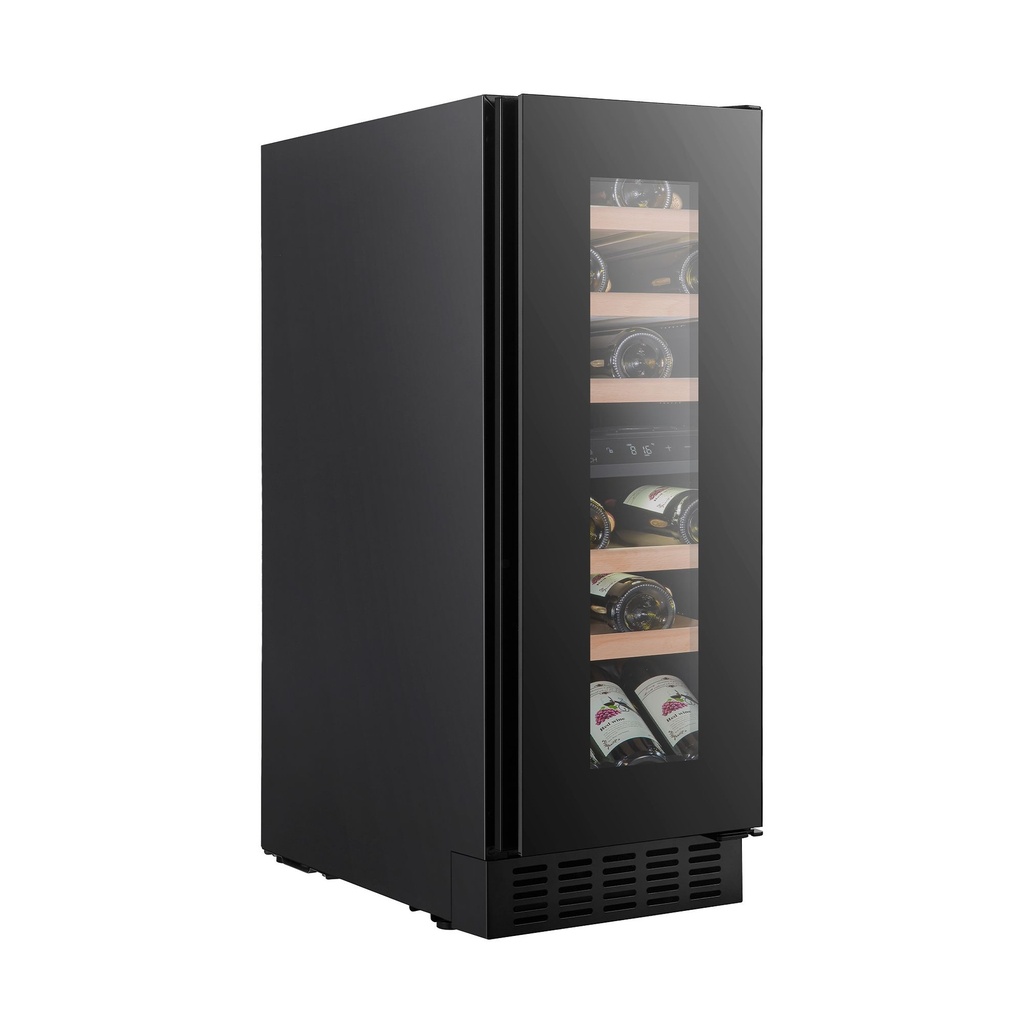 Temptech SKX3080DRB Double Zone Wine Cabinet - 18 Bottles
