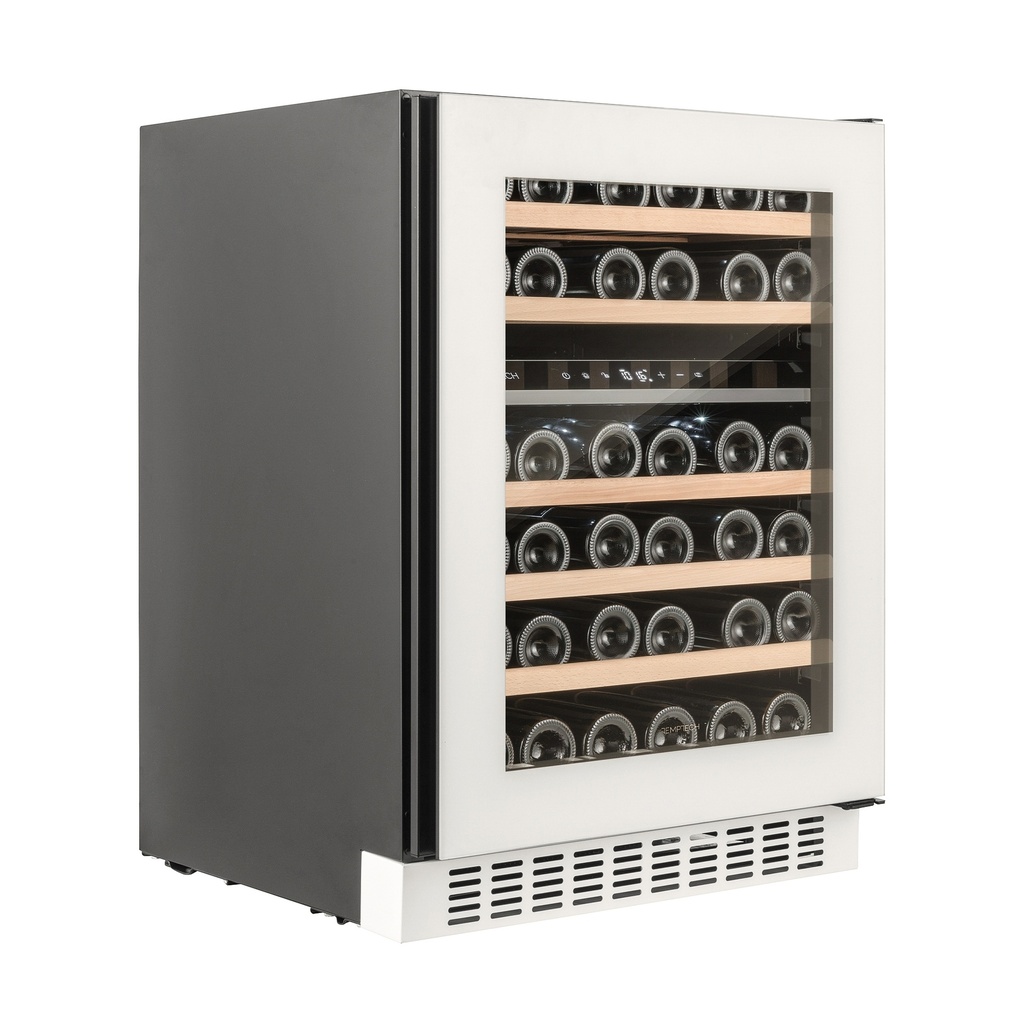 Temptech OX60DRW-24 Double Zone Wine Cabinet - 46 Bottles