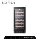 Temptech CLQ38DB Double Zone Wine Cabinet - 32 Bottles