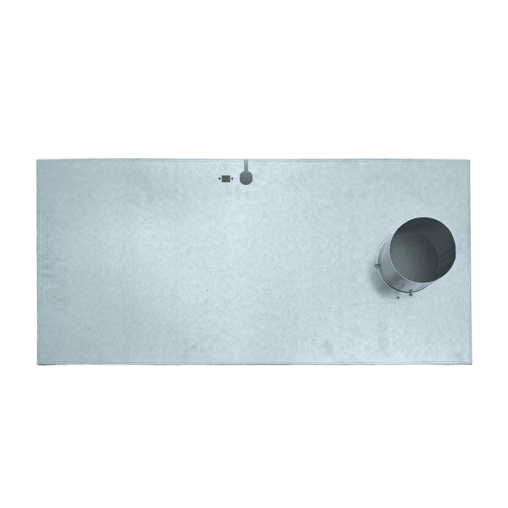 Kit buse verticale Ø125 mm pour WineMaster ARM15 – Entrée air condenseur