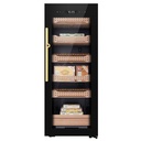 Afidano B4 – Armoire à cigares 1200 cigares, porte vitrée Low-E & commande tactile