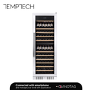  E1000DX Double Zone Wine Cabinet - 153 Bottles
