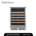 Temptech WPQ60SCS Mono Zone Wine Cabinet - 46 Bottles