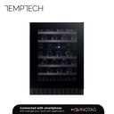 Temptech SOMX60DRB Double Zone Wine Cabinet - 46 Bottles