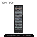 Temptech ST180DRB Armoire à Vin Double Zone – 159 Bouteilles