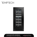 Temptech STQ38DRB Double Zone Wine Cabinet - 32 Bottles