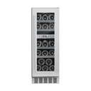 Temptech STX30DS Double Zone Wine Cabinet - 17 Bottles