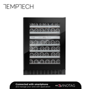 Temptech STX60DRB Double Zone Wine Cabinet - 46 Bottles