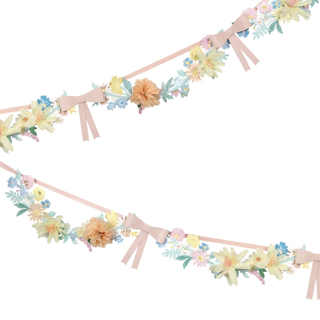 Meri Meri Flower & Bow Garland