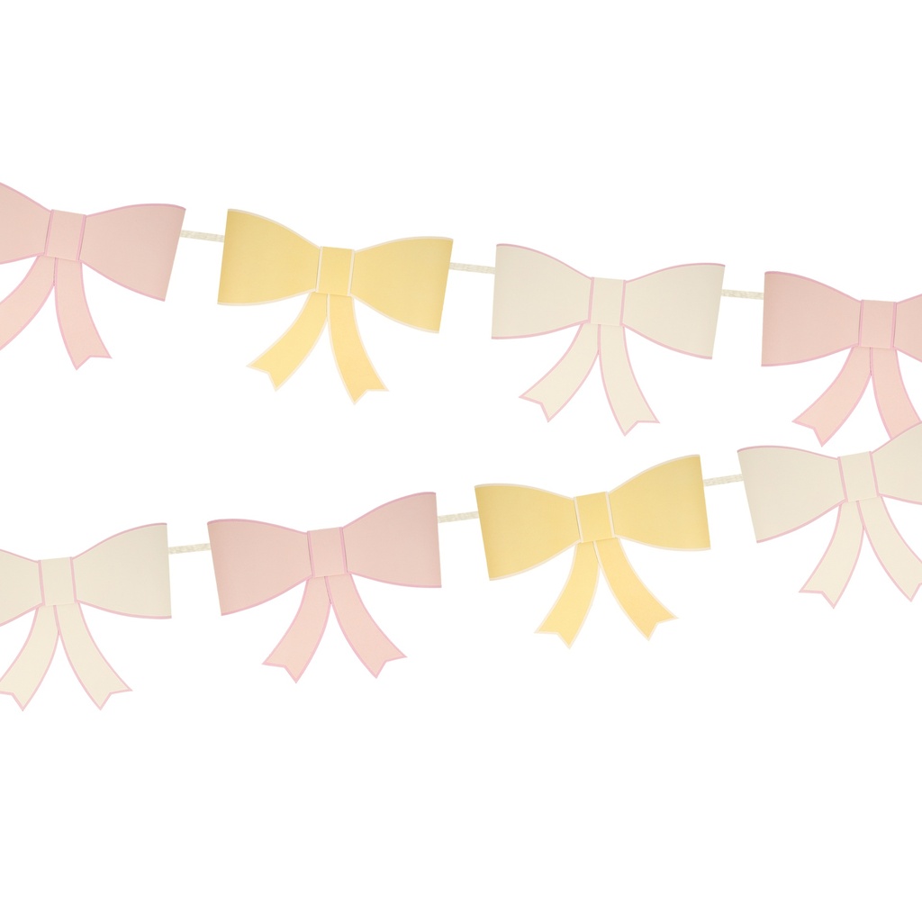 Meri Meri 3d Paper Bow Garland