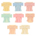 Meri Meri Pastel Bow Cups (x 8)