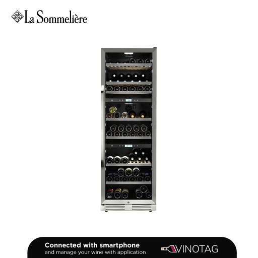 [MT145TZ] La Sommelière MT145TZ Weinkühlschrank Triple Zone – 143 Flaschen