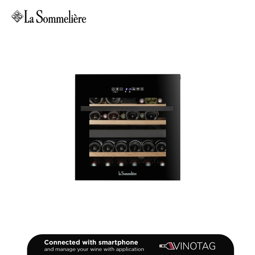[LSBI36BDZ] La Sommelière LSBI36BDZ Double zone Wine Cabinet - 36 bottles