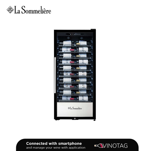 [PRO110N] La Sommelière PRO110N Mono Zone Wine Cabinet - 107 bottles