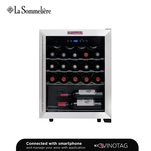 [LS24A] LS24A Armoire à vin mono zone - 23 bouteilles