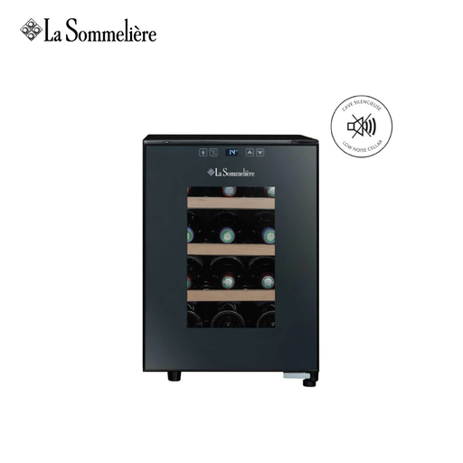 [LS12SILENCE] La Sommelière LS12SILENCE Mono Zone Wine Cabinet - 12 bottles