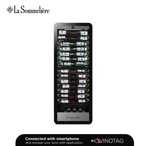 [APOGEE185DZPRO] La Sommelière APOGEE185DZPRO Double Zone Wine Cabinet - 184 Bottles