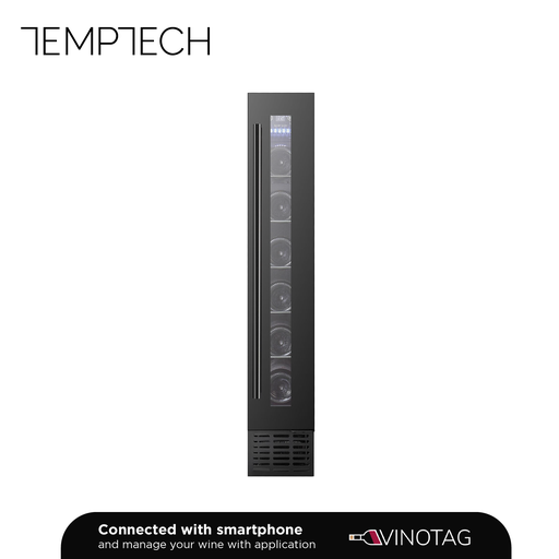[CLX15SB] Temptech CLX15SB Mono Zone wine cabinet - 6 Bottles