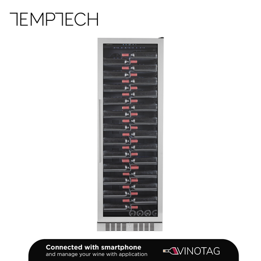 [CPRO1800SX-24] Temptech CPRO1800SX-24 Mono Zone Wine Cabinet - 143 Bottles