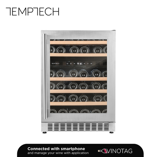 [OX60DX-24] OX60DX‑24 Weinkühlschrank mit Zwei Temperaturzonen – 46 Flaschen