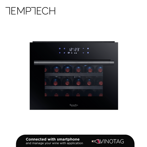 [SOMZ45SB] Temptech SOMZ45SB Mono Zone Wine Cabinet - 24 Bottles