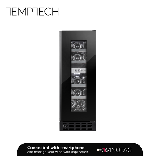 [STX30DRB] Temptech STX30DRB Double Zone Wine Cabinet - 17 Bottles