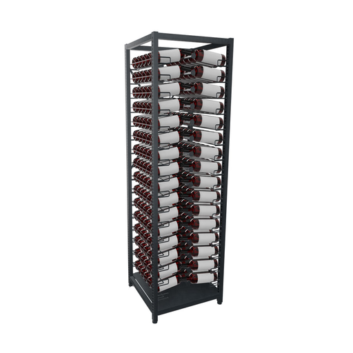Casier à vin compact – Système de stockage 16 niveaux 208 bouteilles (180 cm)