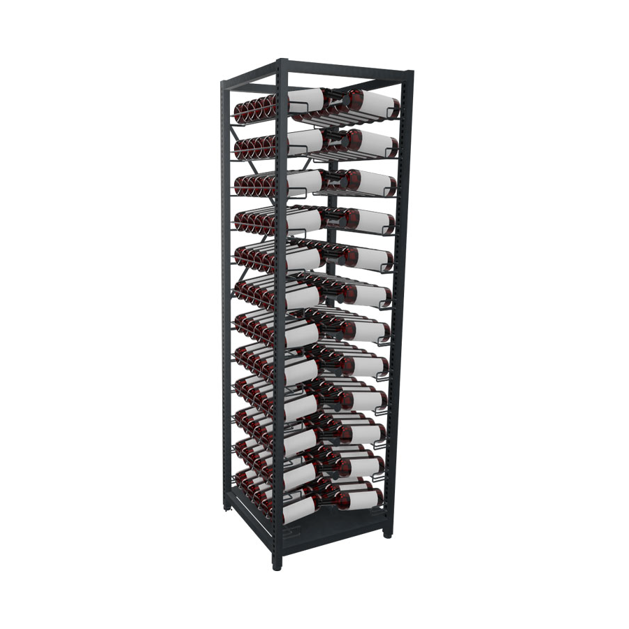 Compact Wine Rack – 12 Level 156 Bottle Storage System (250 cm)