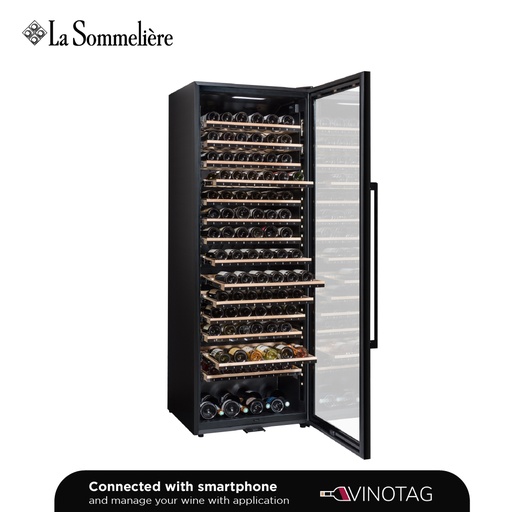 [ECELLAR185G2] La Sommelière ECELLAR185G2 Armoire à vin connectée – 185 bouteilles
