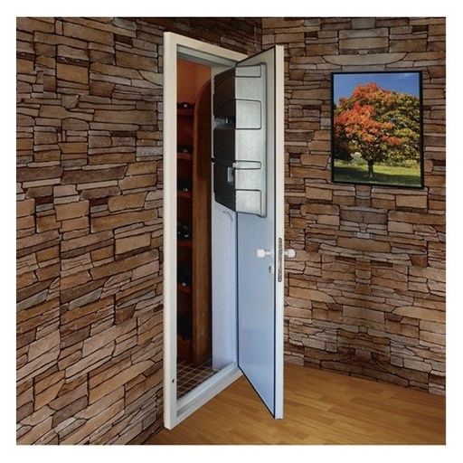 [PC15.1-SM] WineMaster PC15.1 SM – Bloc-porte climatisé sur mesure, tirant gauche-droite (15 m³)