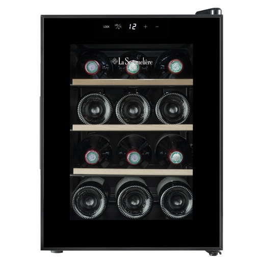 [12SILENCE] La Sommelière 12SILENCE Ultra-Silent Hybrid Wine Cabinet - 12 bottles