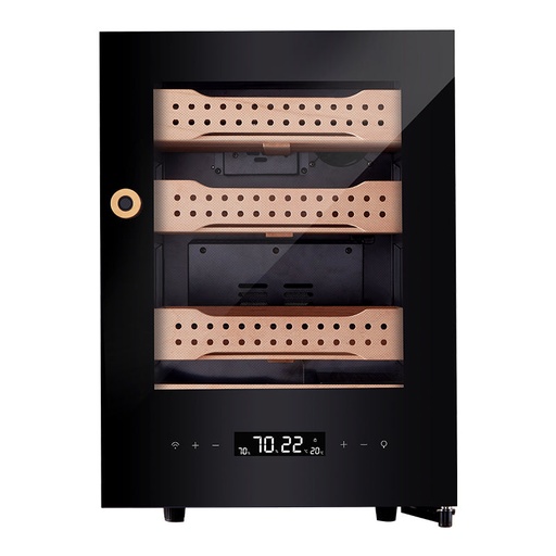 [JC-50A2] Afidano B1 – Humidorschrank 400 Zigarren, Low-E-Glastür & Touch-Bedienung