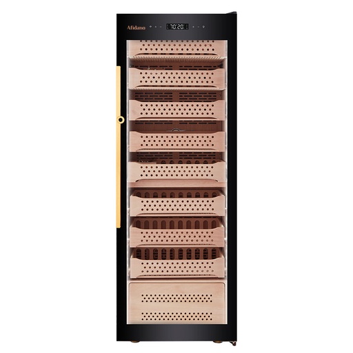 [JC-272A2] Afidano B6 – Humidorschrank 1500 Zigarren, Low-E-Glastür & Touch-Bedienung
