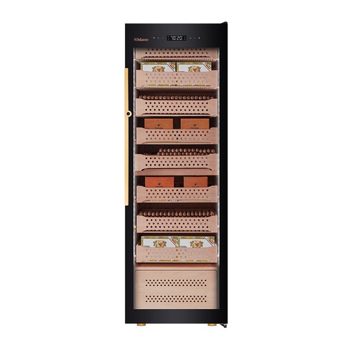 [JC-376A2] Afidano B8 – Humidorschrank 2500 Zigarren, Low-E-Glastür & Touch-Bedienung
